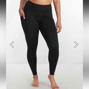 NWT BODY UP Velocity Performance Leggings, Sz M